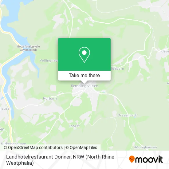 Landhotelrestaurant Donner map