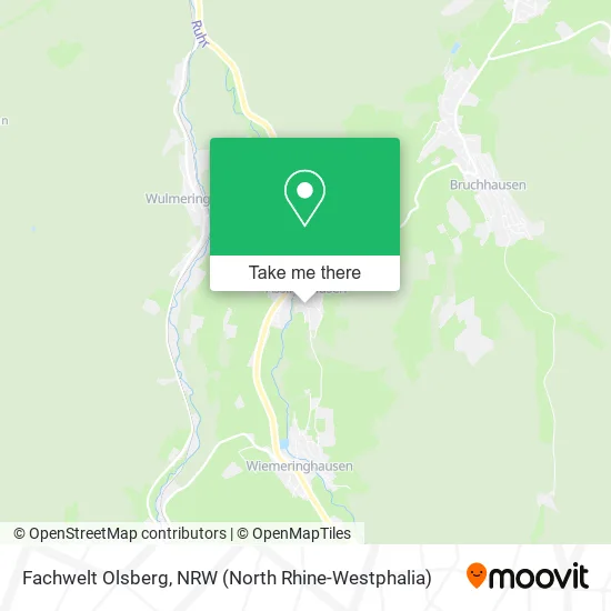 Карта Fachwelt Olsberg