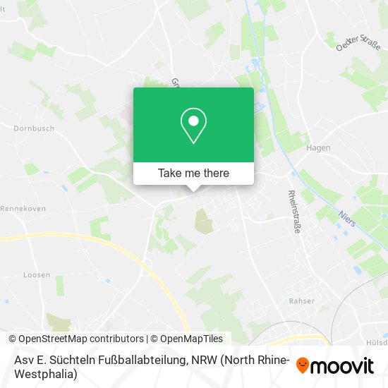 Asv E. Süchteln Fußballabteilung map