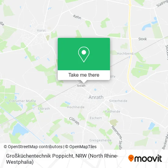 Карта Großküchentechnik Poppicht