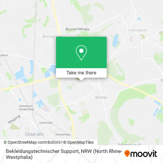 Карта Bekleidungstechnischer Support