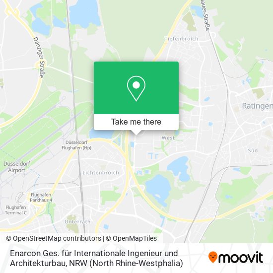 Enarcon Ges. für Internationale Ingenieur und Architekturbau map