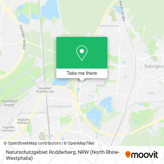 Карта Naturschutzgebiet Rodderberg