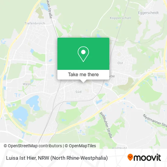 Карта Luisa Ist Hier