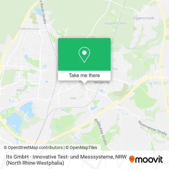 Карта Its GmbH - Innovative Test- und Messsysteme