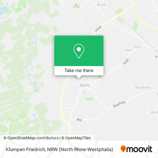 Klumpen Friedrich map