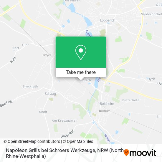 Napoleon Grills bei Schroers Werkzeuge map