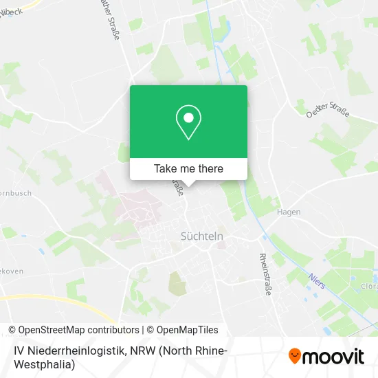 Карта IV Niederrheinlogistik