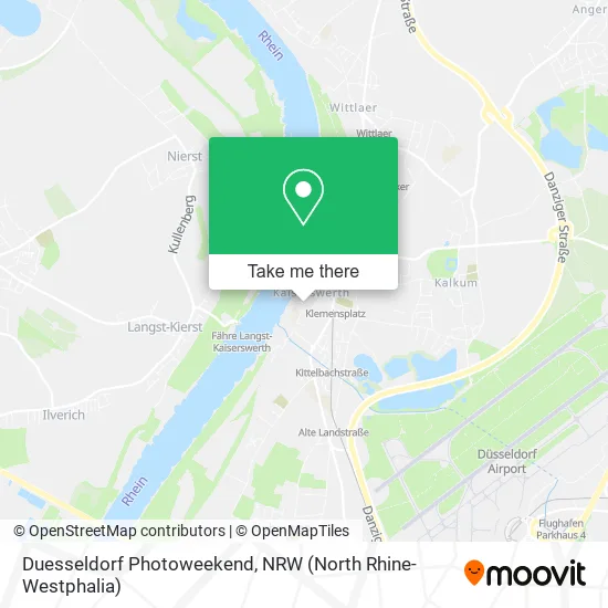 Карта Duesseldorf Photoweekend