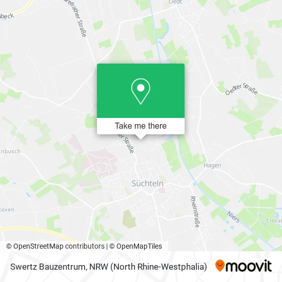 Карта Swertz Bauzentrum