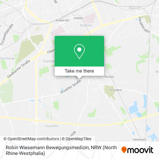 Robin Wiesemann Bewegungsmedizin map