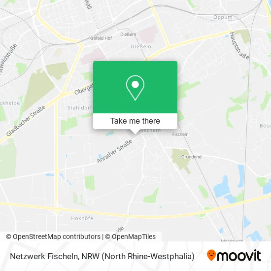 Карта Netzwerk Fischeln