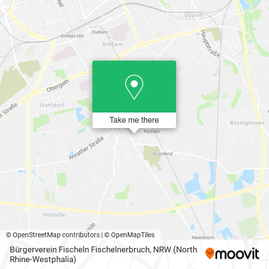Карта Bürgerverein Fischeln Fischelnerbruch
