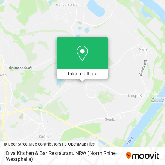 Карта Diva Kitchen & Bar Restaurant