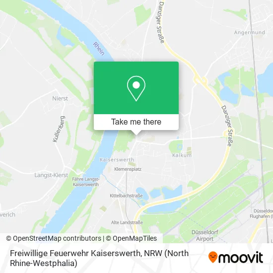 Карта Freiwillige Feuerwehr Kaiserswerth