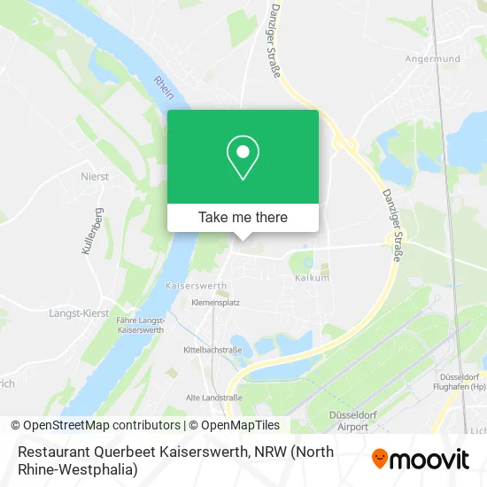 Карта Restaurant Querbeet Kaiserswerth
