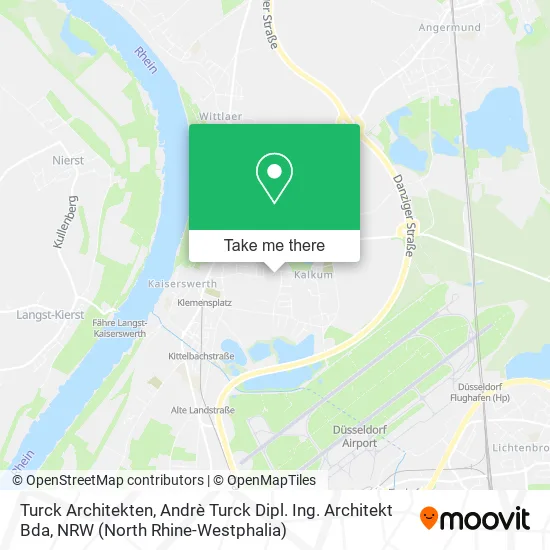 Карта Turck Architekten, Andrè Turck Dipl. Ing. Architekt Bda