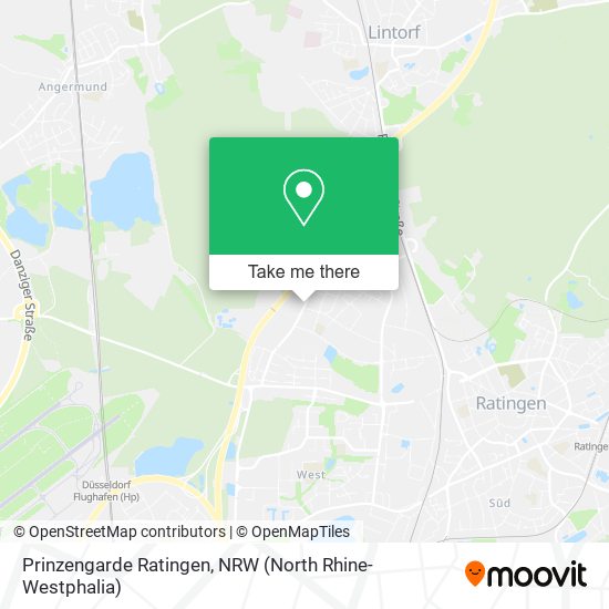 Prinzengarde Ratingen map