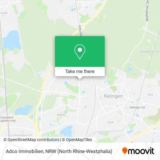 Карта Adco Immobilien