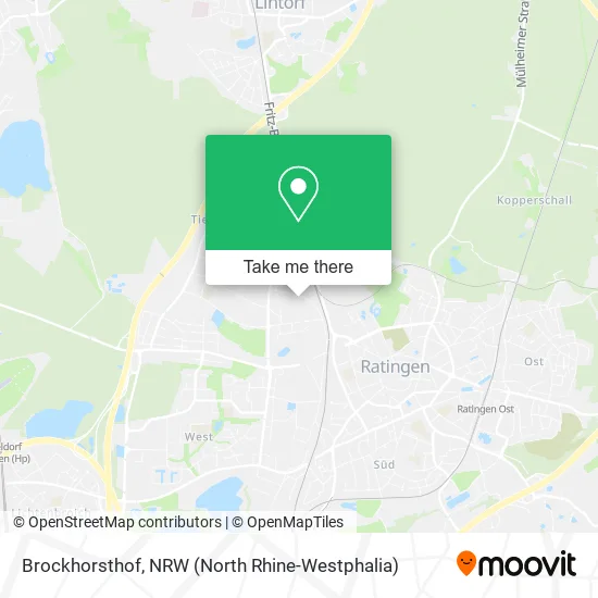 Карта Brockhorsthof