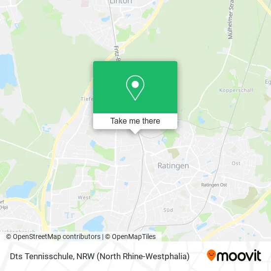 Карта Dts Tennisschule