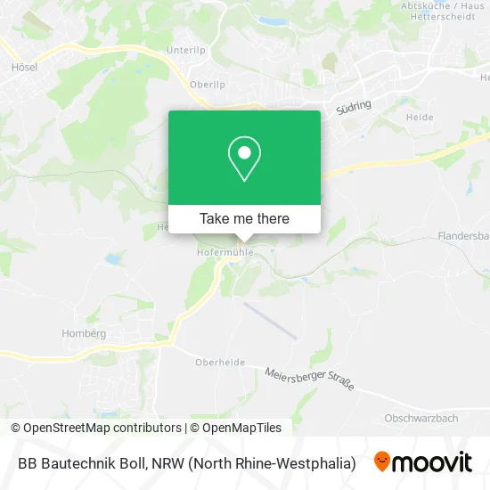 Карта BB Bautechnik Boll