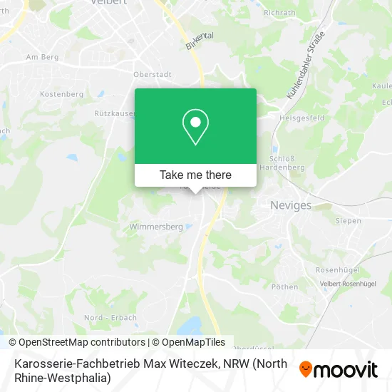 Карта Karosserie-Fachbetrieb Max Witeczek