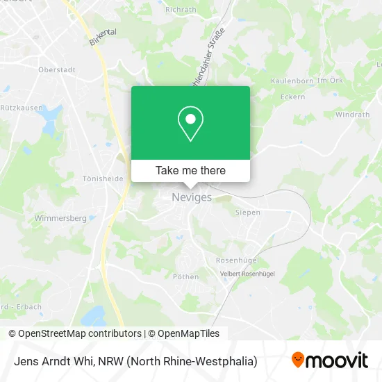 Карта Jens Arndt Whi