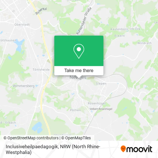 Карта Inclusiveheilpaedagogik