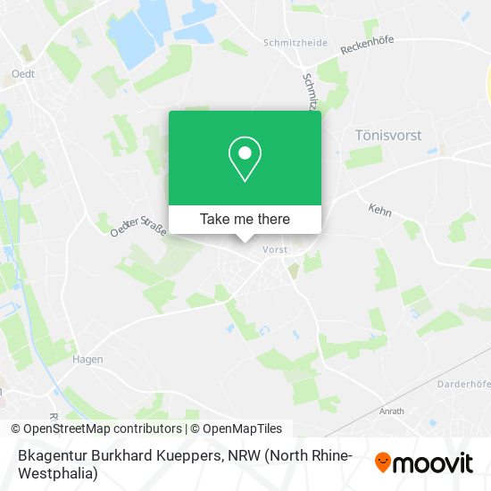 Bkagentur Burkhard Kueppers map