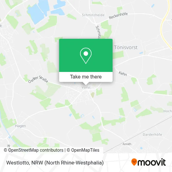 Westlotto map