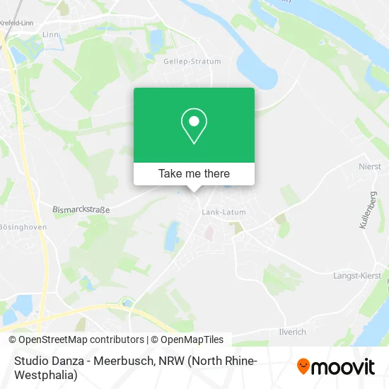 Карта Studio Danza - Meerbusch