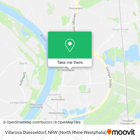 Карта Villarosa.Duesseldorf