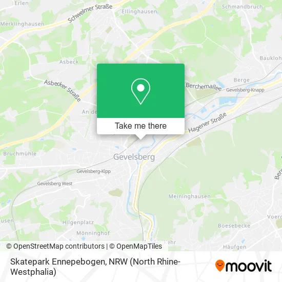 Карта Skatepark Ennepebogen