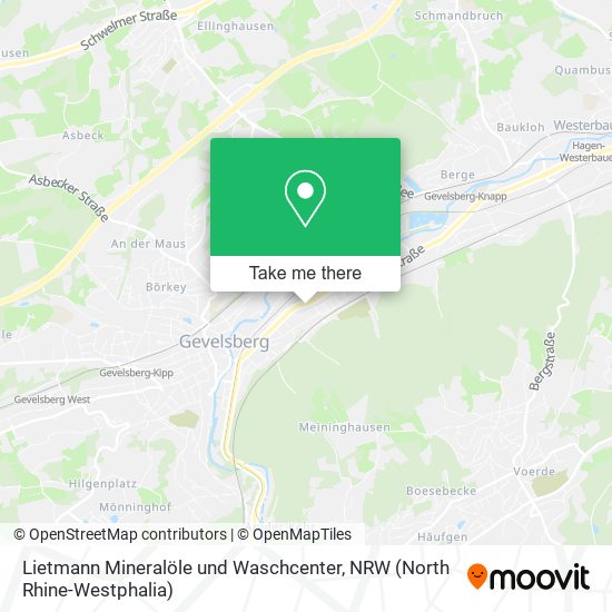 Lietmann Mineralöle und Waschcenter map