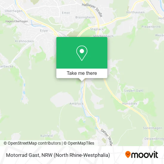 Карта Motorrad Gast