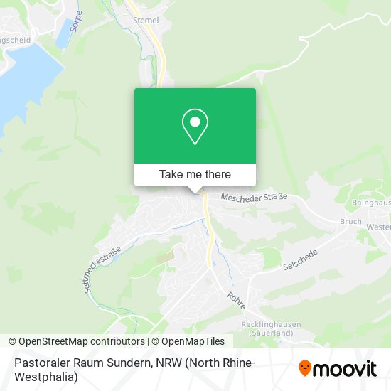 Pastoraler Raum Sundern map
