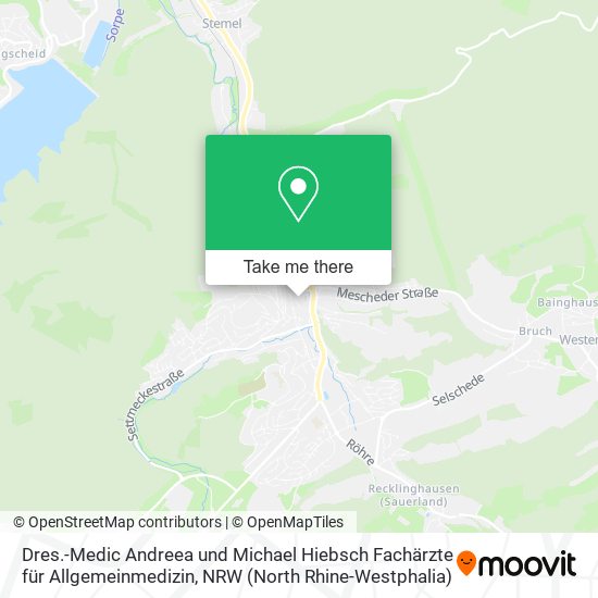 Dres.-Medic Andreea und Michael Hiebsch Fachärzte für Allgemeinmedizin map
