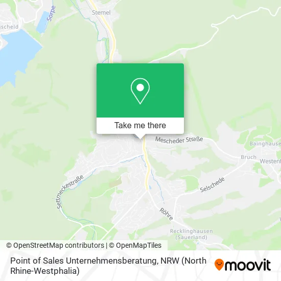 Карта Point of Sales Unternehmensberatung