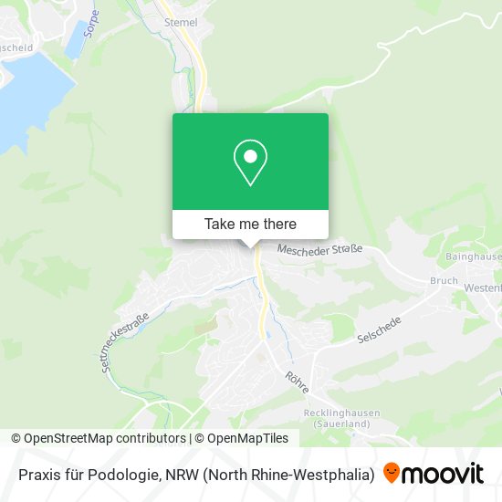 Praxis für Podologie map