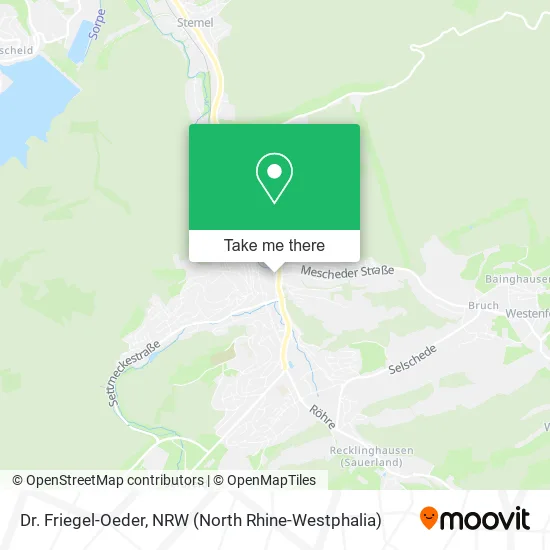 Карта Dr. Friegel-Oeder