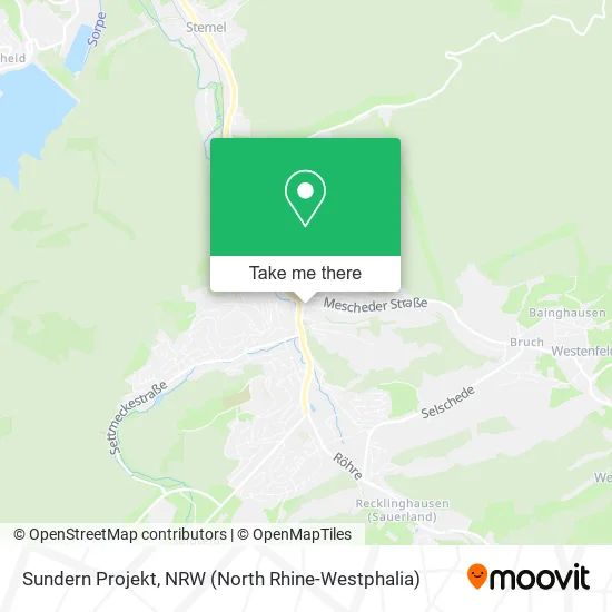 Карта Sundern Projekt