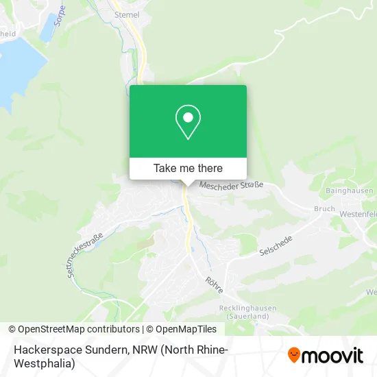 Карта Hackerspace Sundern