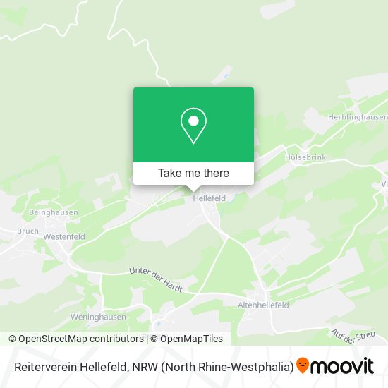 Reiterverein Hellefeld map