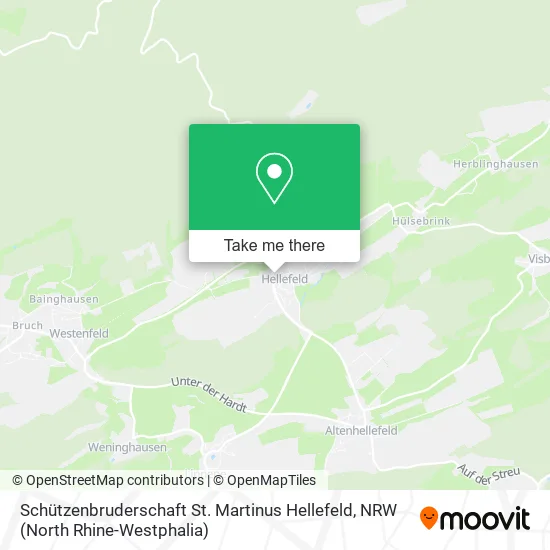 Карта Schützenbruderschaft St. Martinus Hellefeld