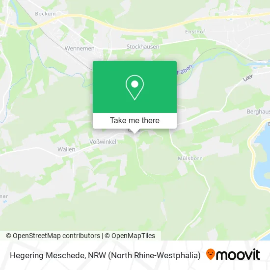 Карта Hegering Meschede