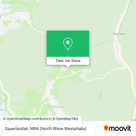 Карта Sauerlandair