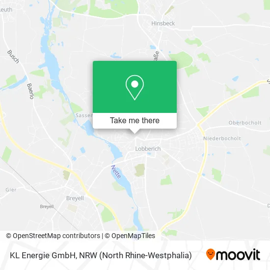 Карта KL Energie GmbH