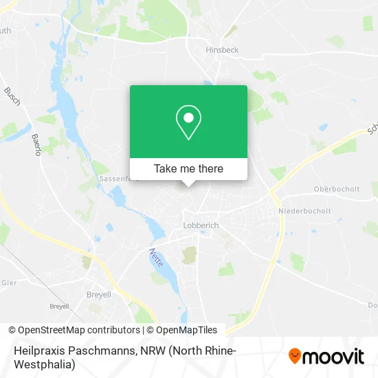 Карта Heilpraxis Paschmanns