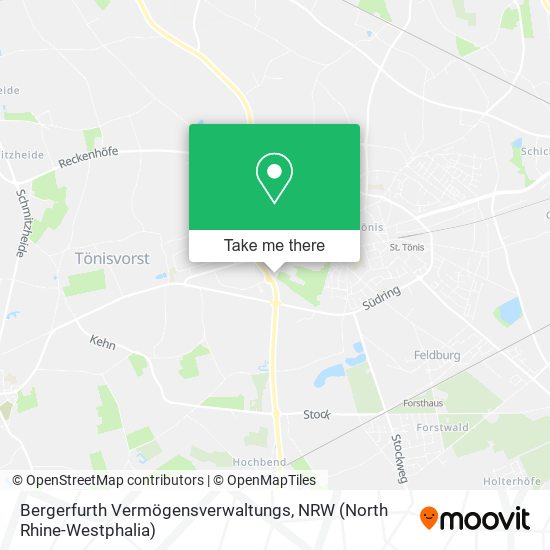 Bergerfurth Vermögensverwaltungs map